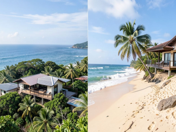 Ocean View vs Beachfront Homes in Tamarindo
