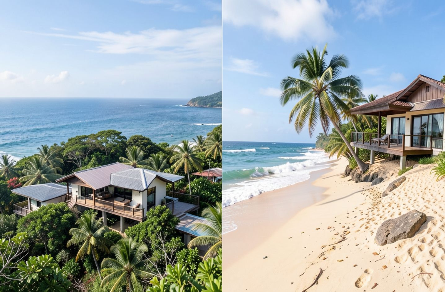 Ocean View vs Beachfront Homes in Tamarindo