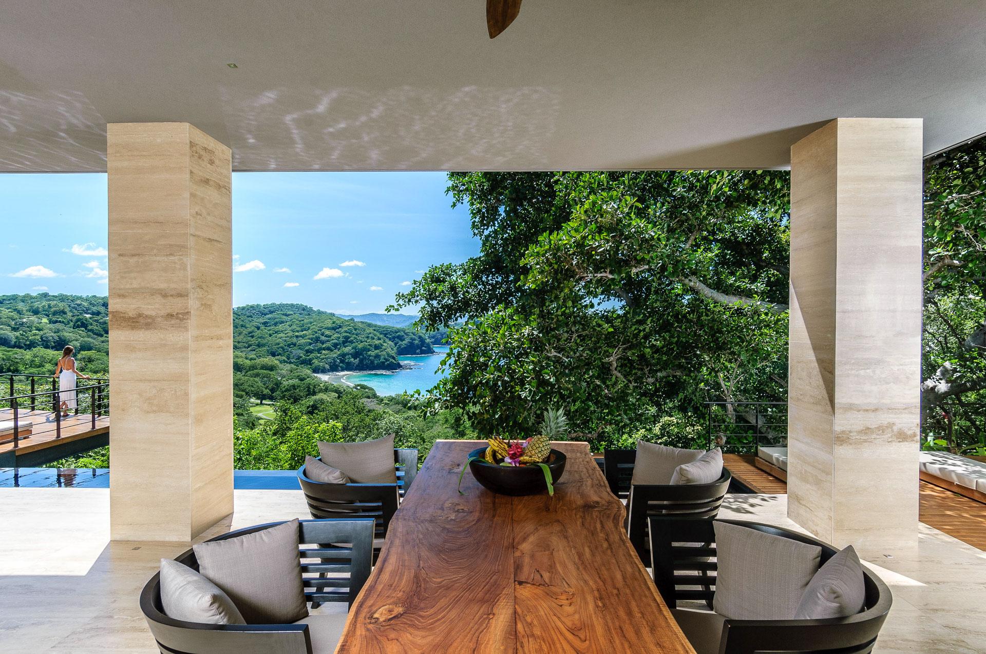 View from Outdoor Dining Area