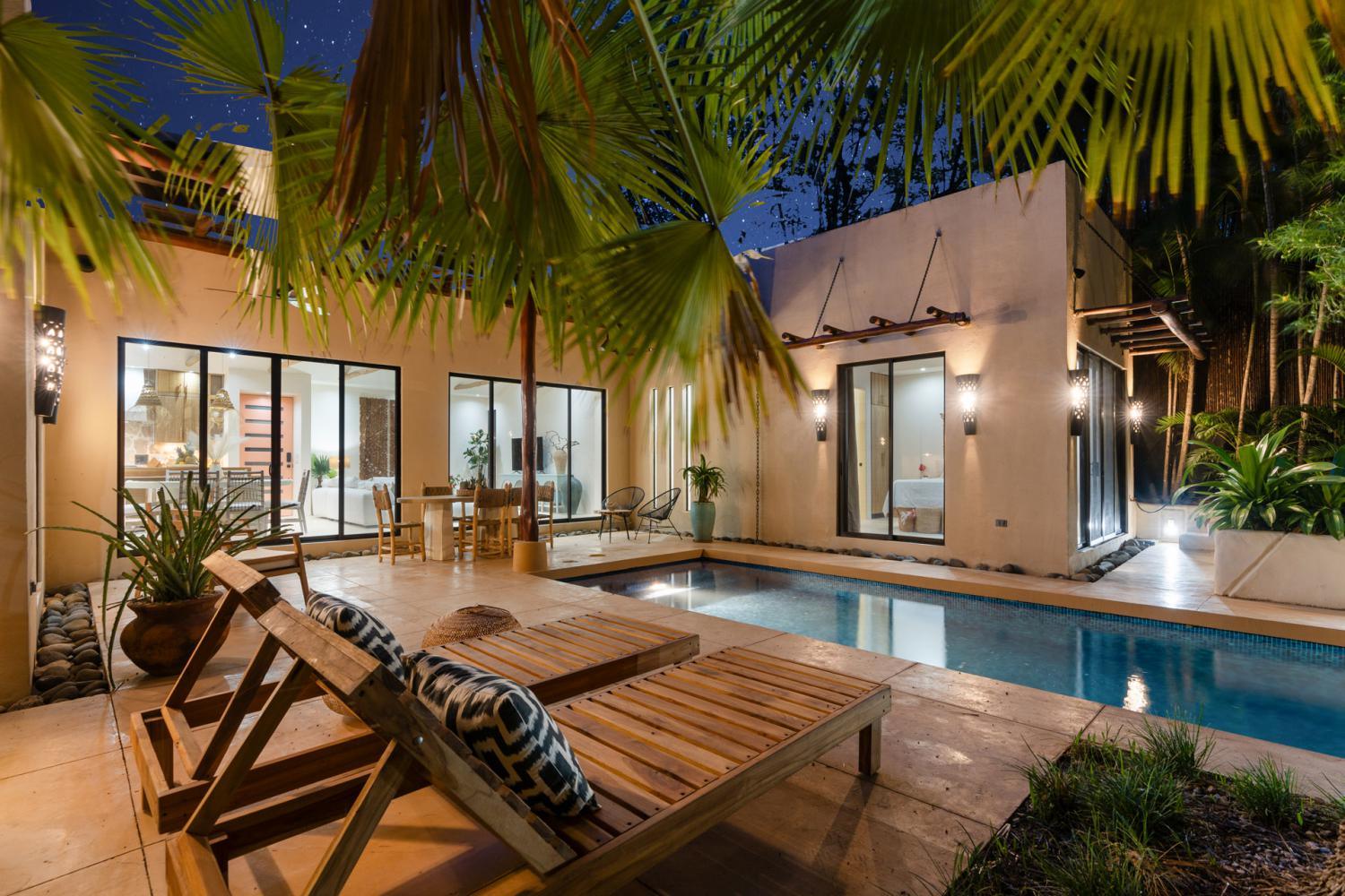 Casa Hannah Bonita Guancaste Beach living (43) Designer Home for Sale in Tamarindo – Walk to the Beach | Casa Hannah Bonita