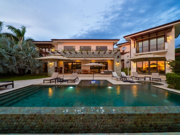 Casa Chano luxury home in Hacienda Pinilla with ocean and golf course views