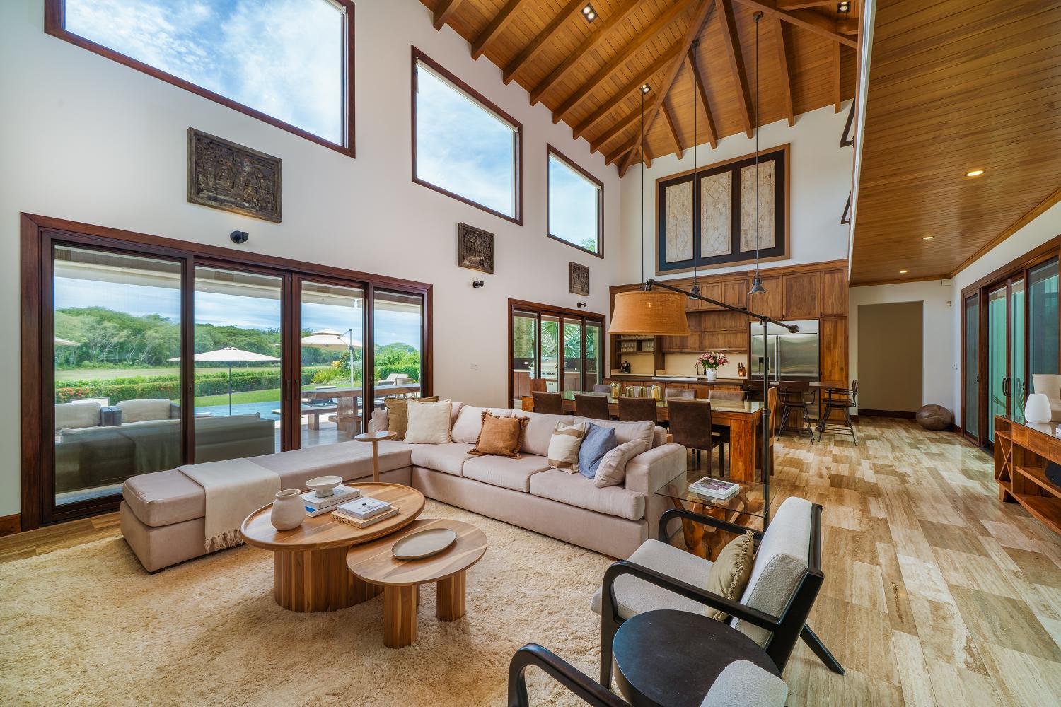 Casa Chano luxury home in Hacienda Pinilla with ocean and golf course views