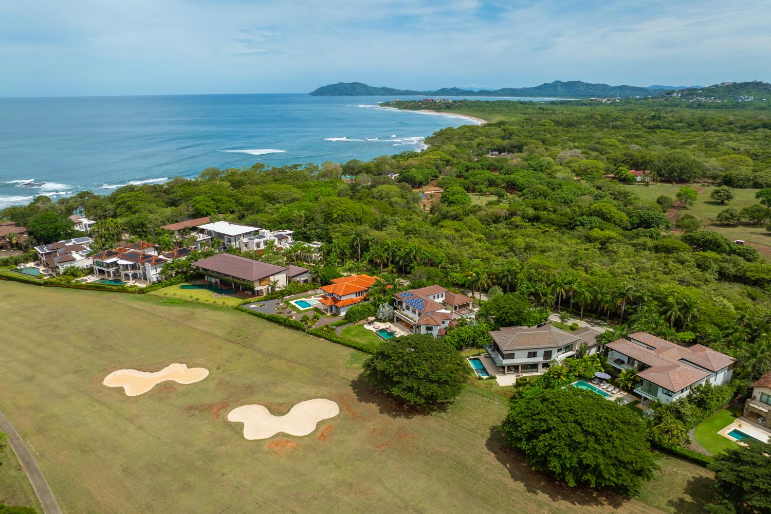 Casa Chano luxury home in Hacienda Pinilla with ocean and golf course views