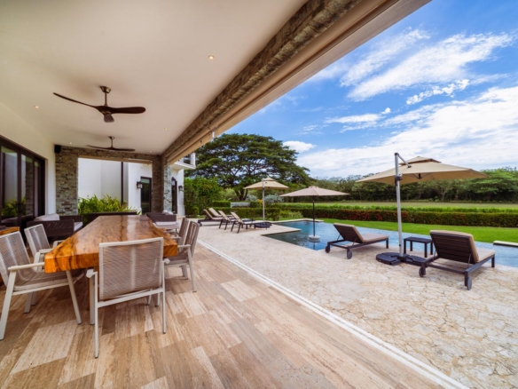 Casa Chano luxury home in Hacienda Pinilla with ocean and golf course views