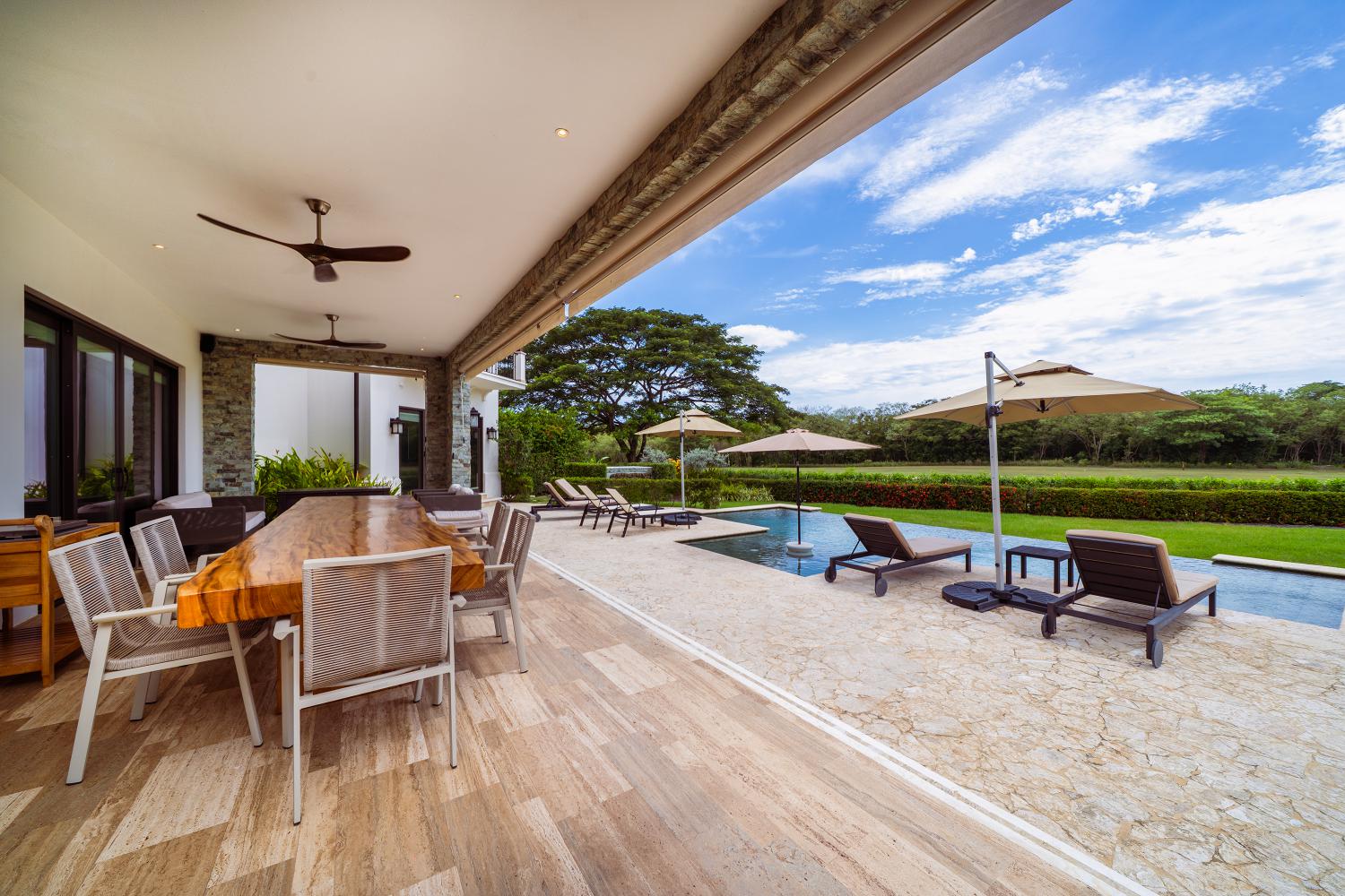 Casa Chano luxury home in Hacienda Pinilla with ocean and golf course views
