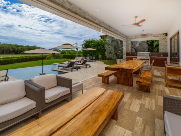 Casa Chano luxury home in Hacienda Pinilla with ocean and golf course views