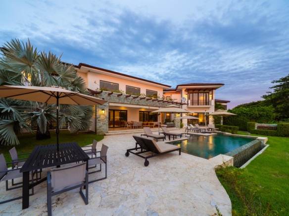 Casa Chano luxury home in Hacienda Pinilla with ocean and golf course views
