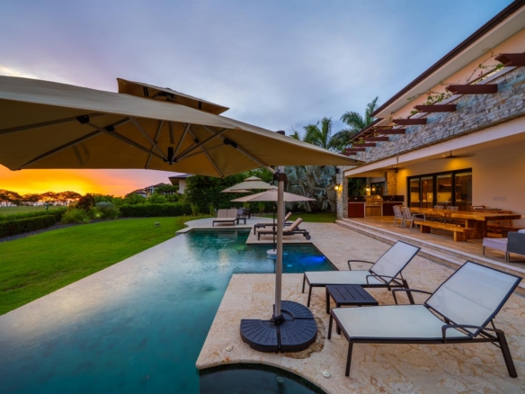 Casa Chano luxury home in Hacienda Pinilla with ocean and golf course views
