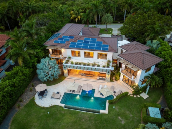 Casa Chano luxury home in Hacienda Pinilla with ocean and golf course views