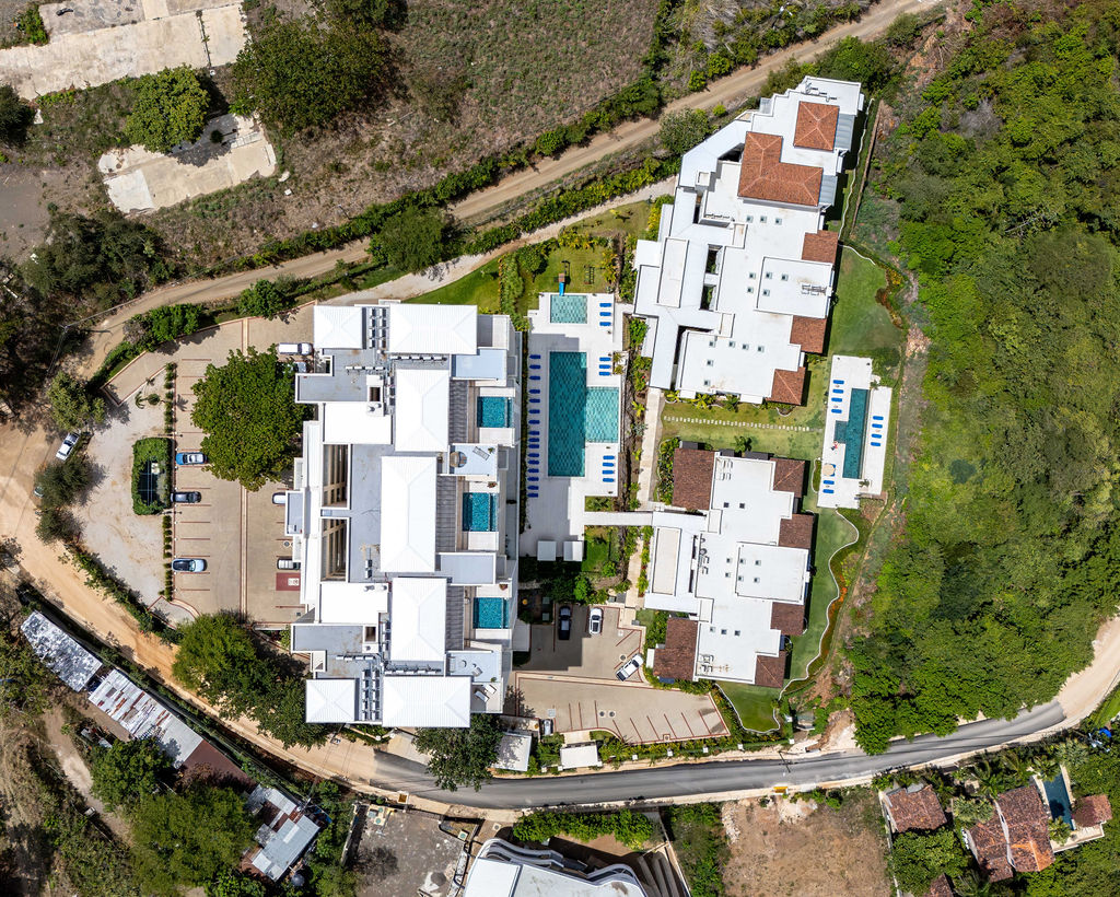 La Vista B-6 Drone La Vista B6: A Fully Customized Ocean-View Condo in Tamarindo