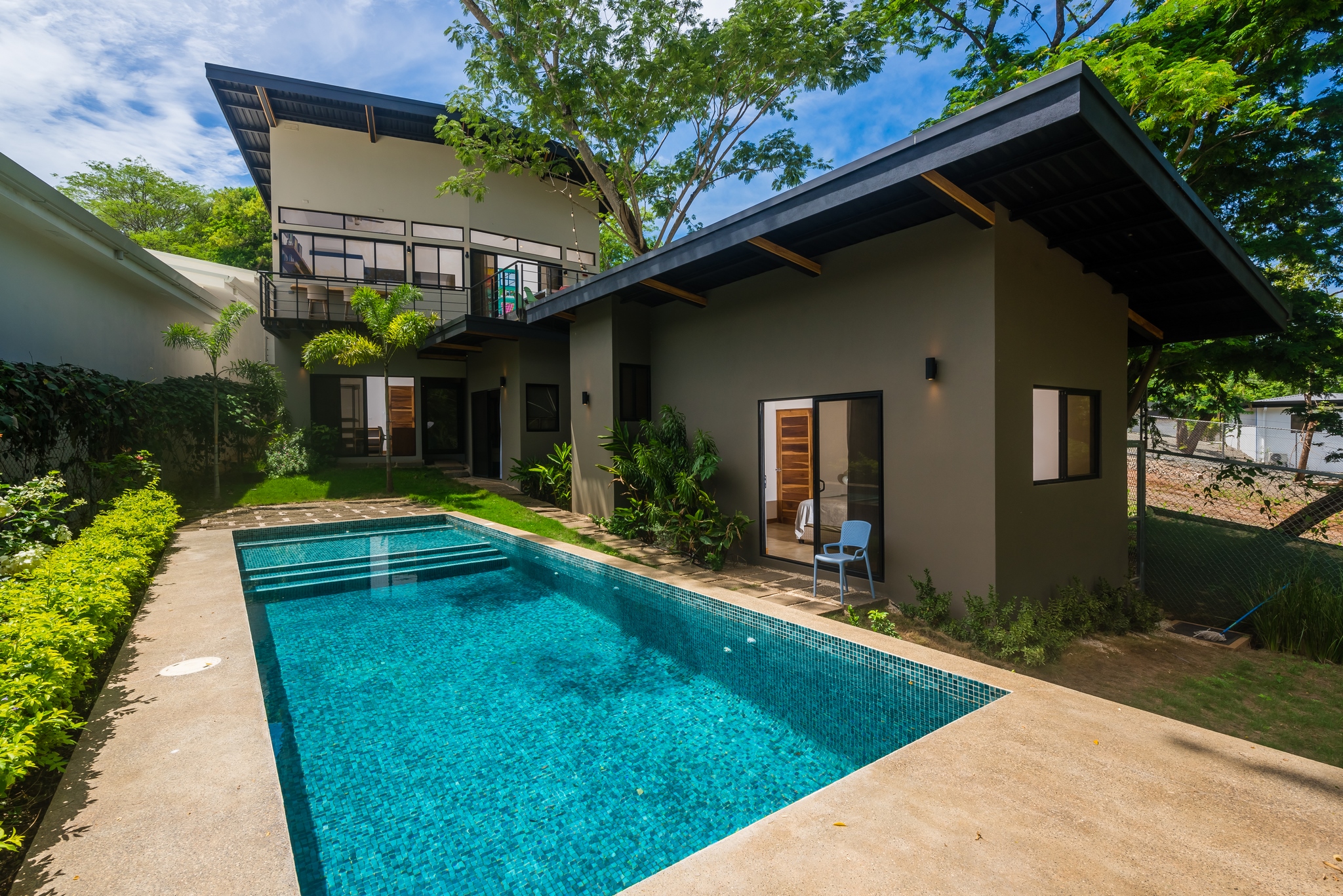 1 Casa Chaperno Facade Casa Chaperno Tamarindo Park | 3-Bedroom Home