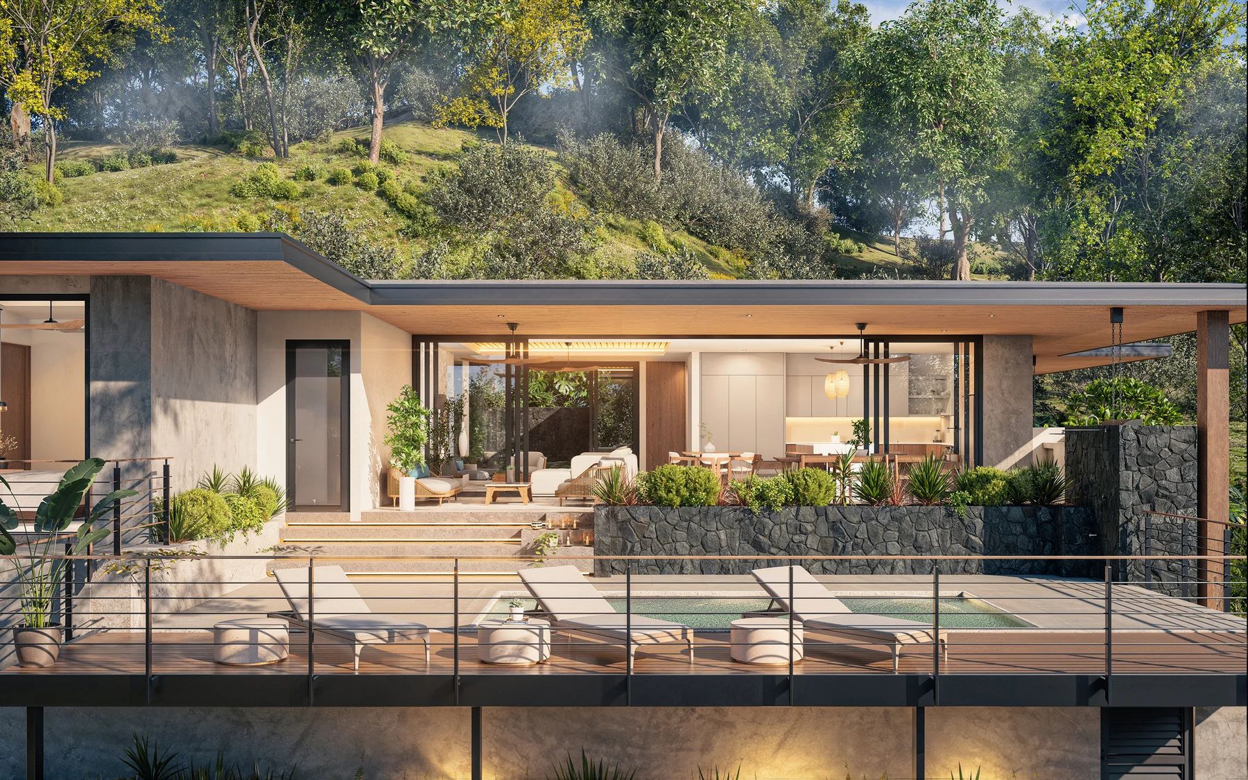Open-Concept Living with Natural Finishes- 7.jpg Casa Armonía Playa Grande | Modern Home for Sale